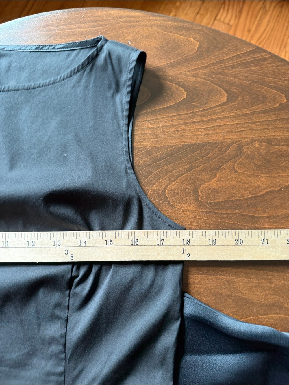Lafayette 148 New York Black Midi Boatneck Dress - Picture 7 of 7